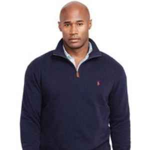 Polo Ralph Lauren Navy Blue Quarter Zip Medium